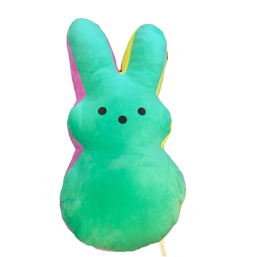 Peeps Just Born Green Plush Bunny Rabbit Large 16” Stuffed 2024Tags